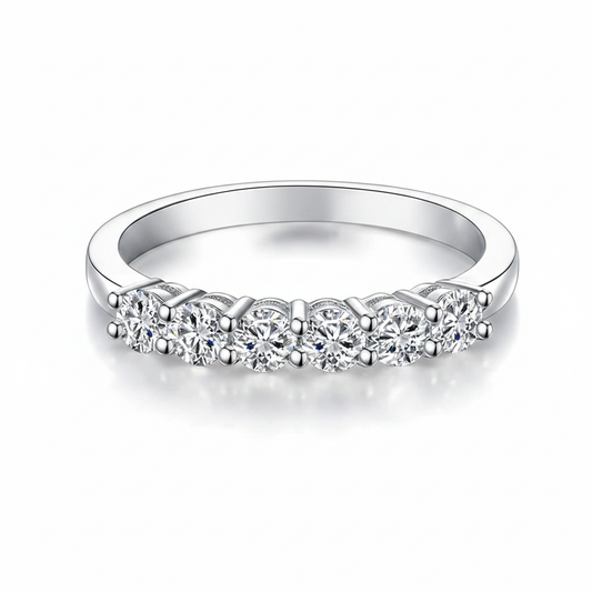 Moissanite Eternity Ring - Image 1 Regenerated