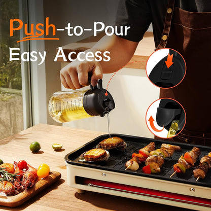 Preptro Oil Sprayer & Dispenser for Cooking Oil