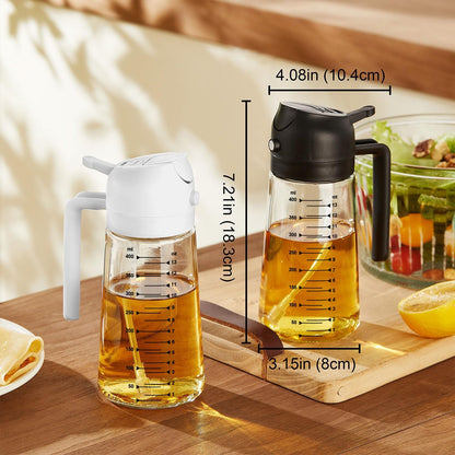 Preptro Oil Sprayer & Dispenser for Cooking Oil